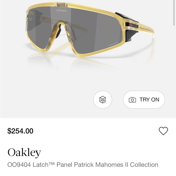 PM Oakley Sunglasses with Gold Frame and Black Details - Picture 1 of 9